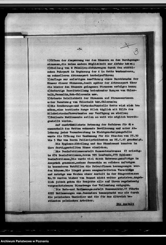 Obraz 7 z jednostki "Stand des Gesundheitswesens in Litzmannstadt - Land (Łódź)"