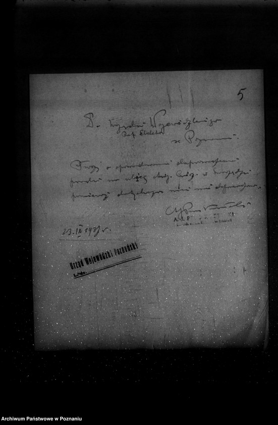 Obraz 9 z jednostki "Wniosek o uprawnienie na zakład elektryczny miasta Swarzędza powiat poznański"