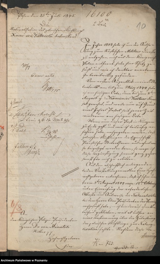 Obraz 13 z jednostki "A. betr. Xawer von Kotarski"