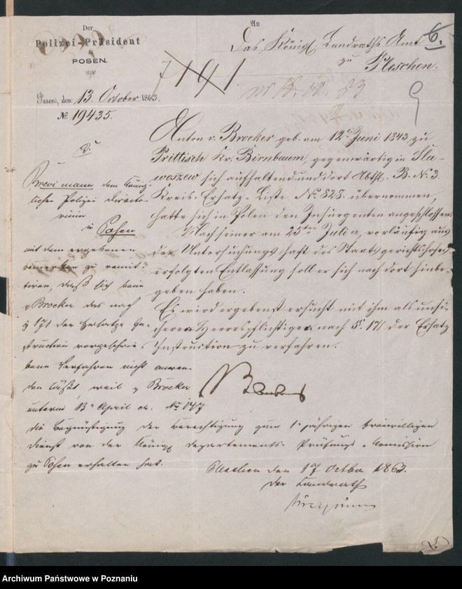 Obraz 14 z jednostki "A. betr. Max und Anton von Broecker"