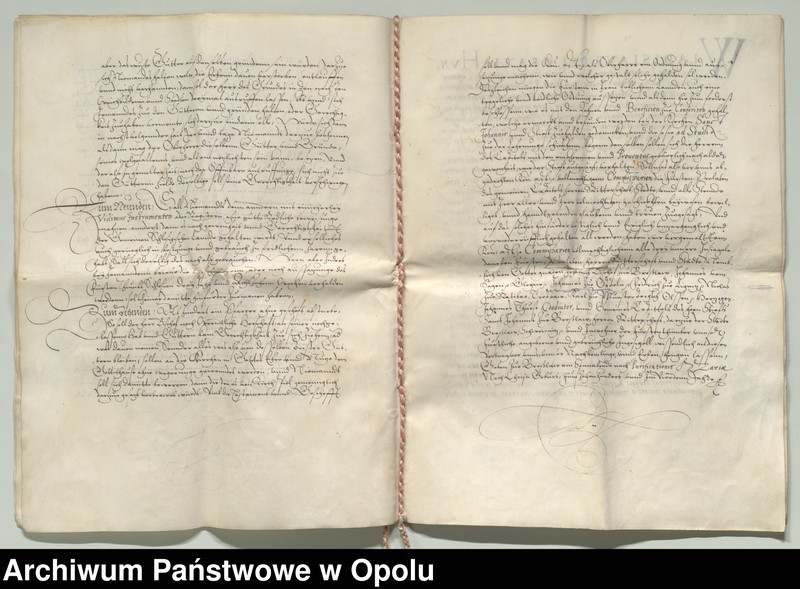 Obraz 5 z jednostki "Rajcowie miasta Wrocławia uwierzytelniają odpis umowy zawartej z polecenia Władysława, króla węgierskiego i czeskiego, we Wrocławiu [1504, 3 II], między"