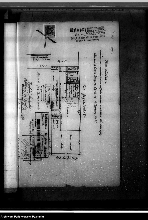 Obraz 13 z jednostki "Zatwierdzenie zakładu przemysłowego /solarni skór/ Emil Draeger w Chodzieży"