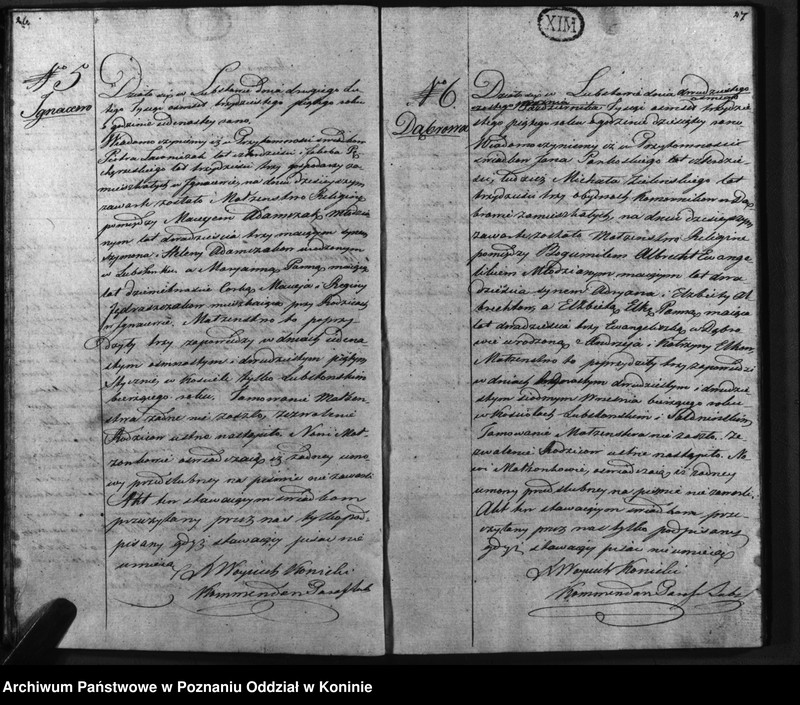 Obraz 16 z jednostki "Duplikat urodzonych, zaślubionych, zmarłych"