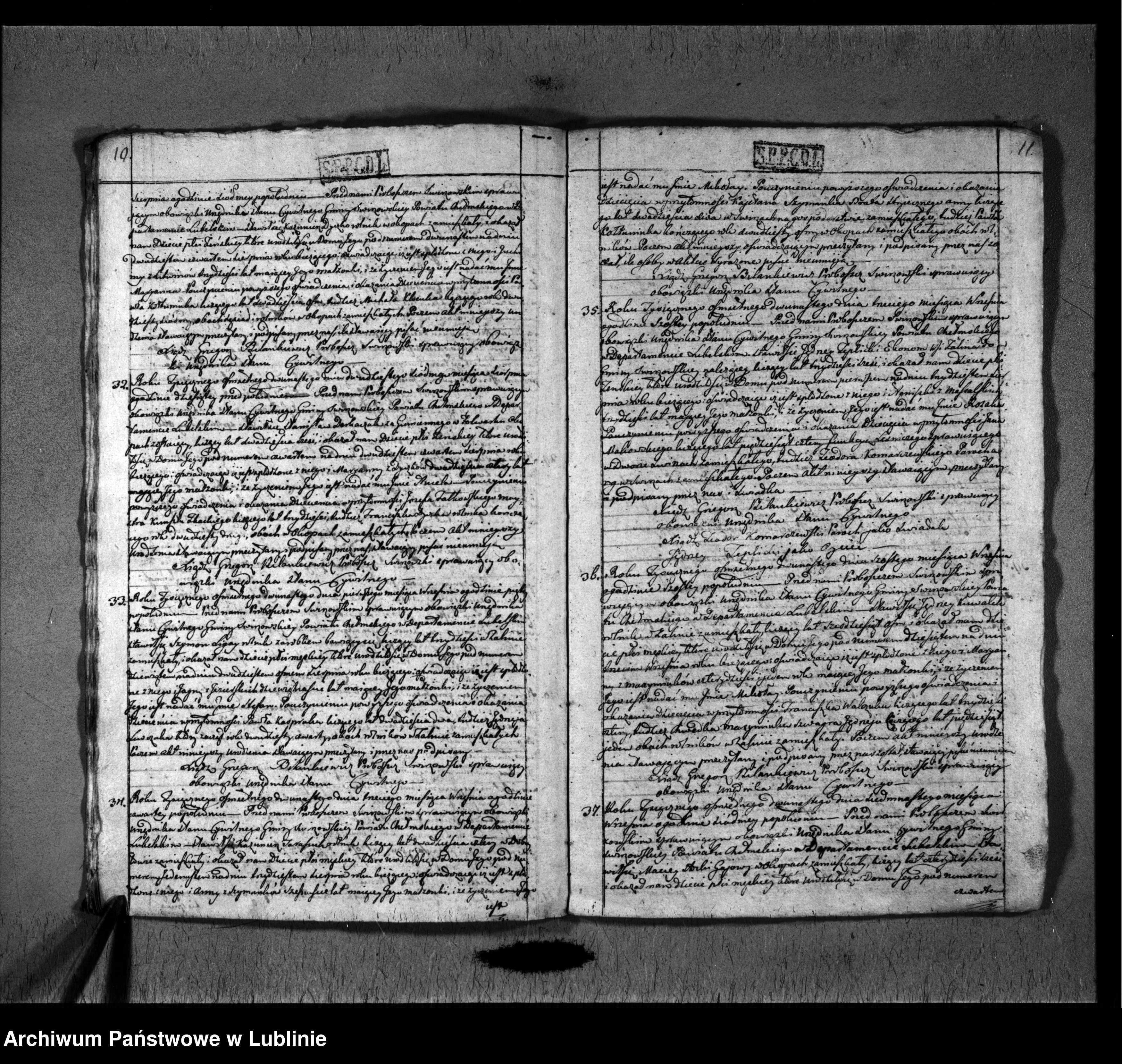 Skan z jednostki: Księga urodzeń