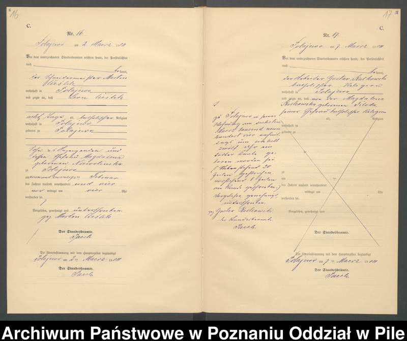 Obraz 11 z jednostki "Księga zgonów"