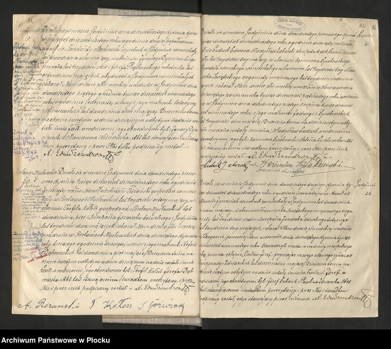 Obraz 9 z jednostki "Akta urodzeń, małżeństw i zgonów"