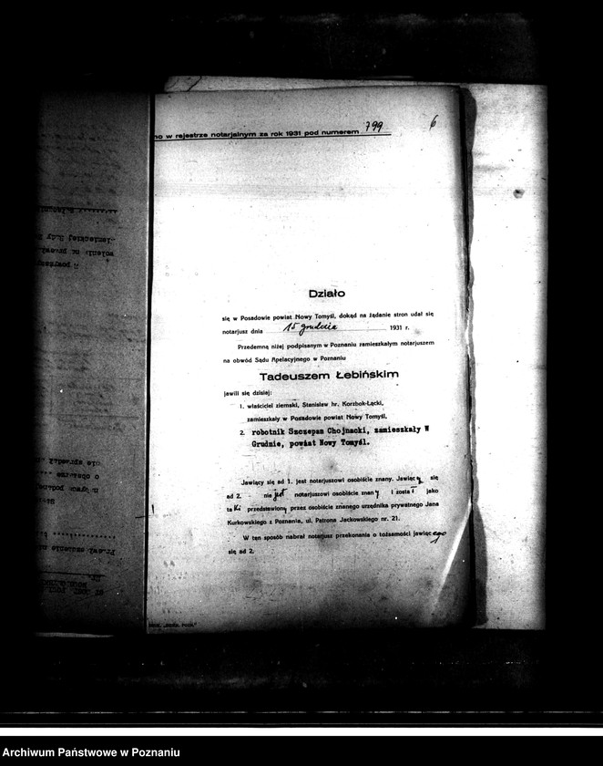 Obraz 10 z jednostki "/Kontrakty notarialne sprzedanych gruntów w drodze prywatnej parcelacji Posadowo/"