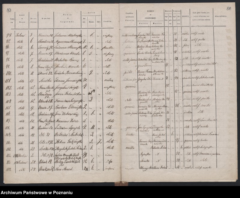 Obraz 8 z jednostki "Księga zgonów"