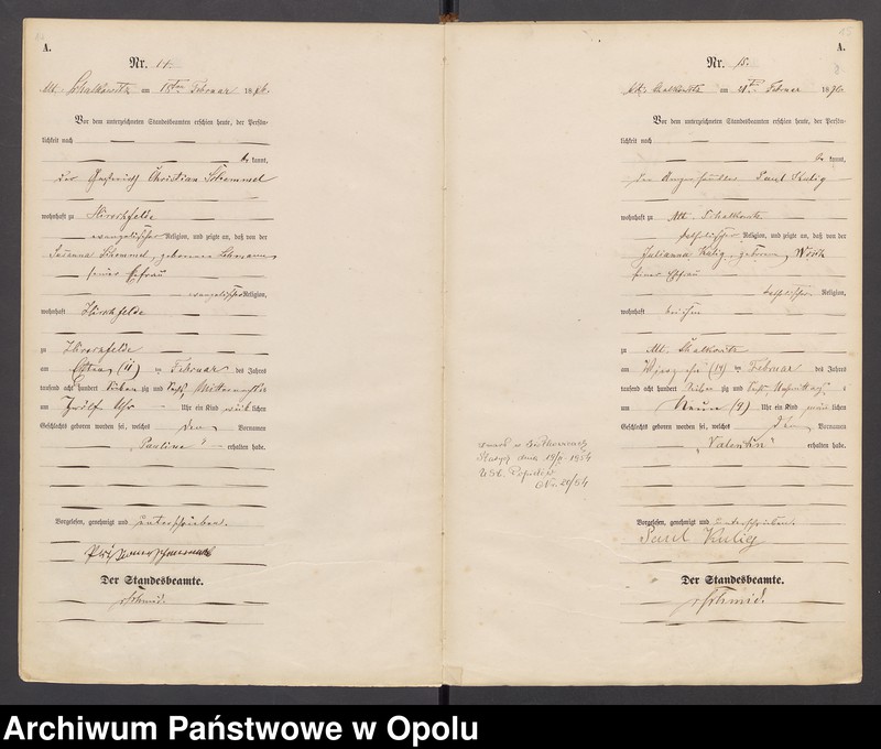 image.from.unit.number "U.S.C. Siołkowice St.[are] Księga aktów urodzeń miejscowa rok 1876"
