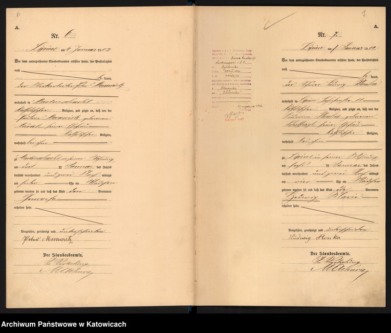 image.from.unit.number "Księga urodzeń T.1 nr 1-588"