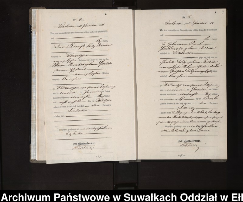 image.from.unit.number "Geburts-Haupt-Register des Königlichen Preussischen Standes-Amtes Nikolaiken Kreis Sensburg"