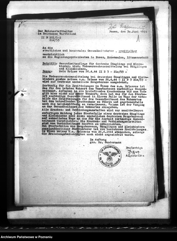 Obraz 5 z jednostki "Säuglings - und Jugendpflege. Bekämpfung der Geschlechtskrankheiten und der Tuberkulose"