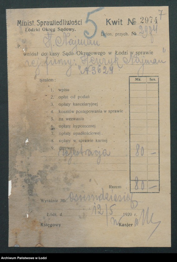 Obraz 9 z jednostki "Henryk Najman – sklep spożywczy"