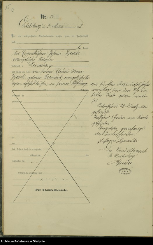 image.from.unit.number "Sterbe-Neben-Register Nr 1- 43"