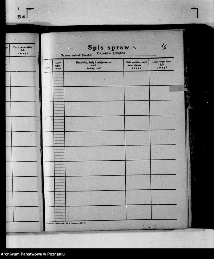 Obraz 20 z jednostki "Spis spraw znak,,R