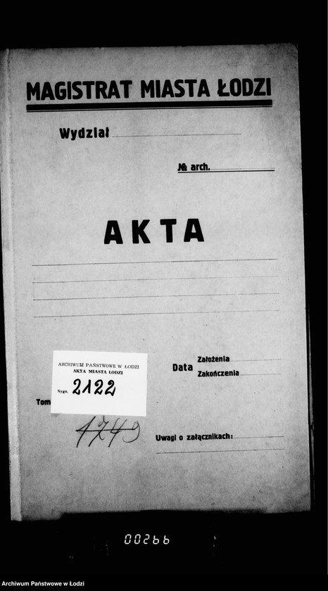 Obraz 4 z jednostki "O najme kvartir dlja okolotočnych nadziratelej gorodskoj policji"