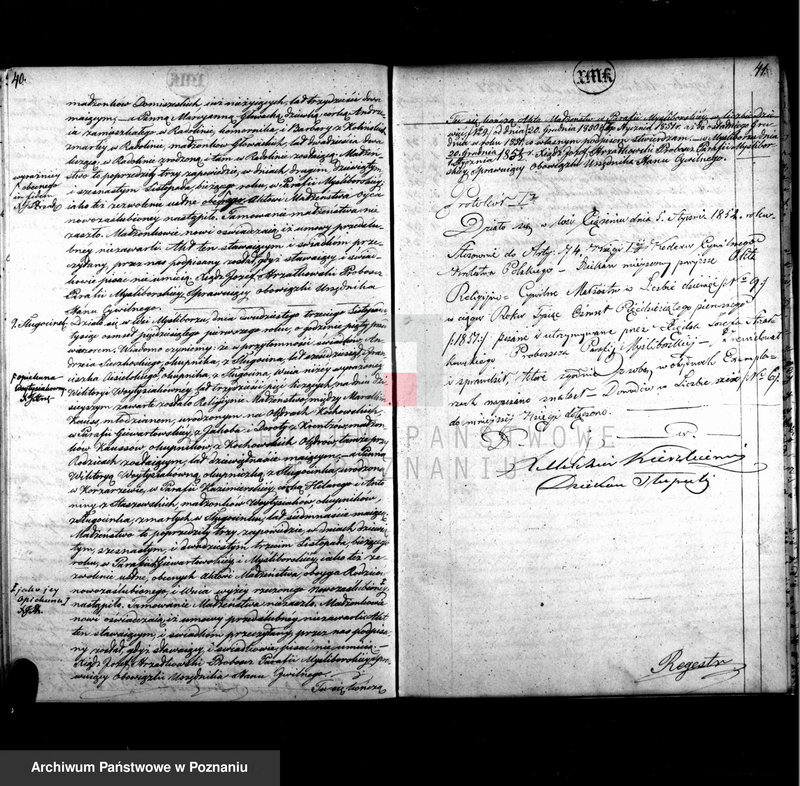 Obraz 19 z jednostki "Duplikat urodzenia, małżeństwa i zejścia"