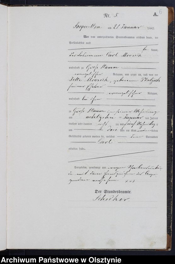 image.from.unit.number "Geburts-Haupt-Register Nr 1 - 72"