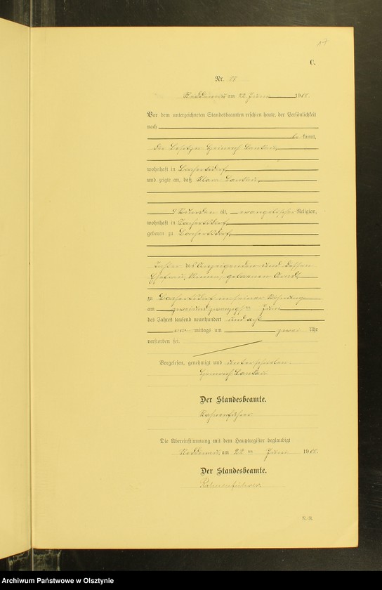 image.from.unit.number "Sterbe-Neben-Register Nr 1 - 34"