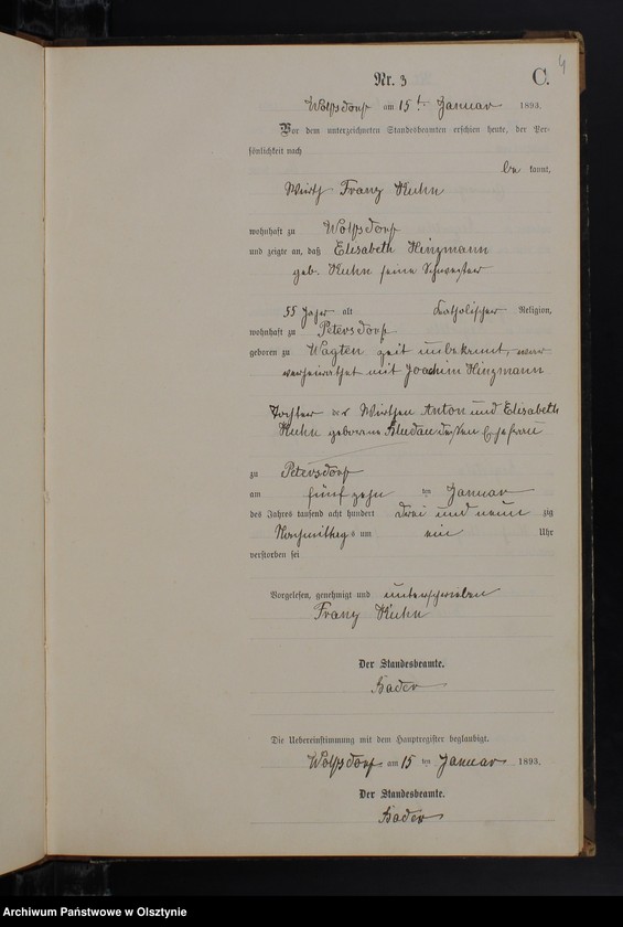 image.from.unit.number "Sterbe-Neben-Register Nr 1 - 63"