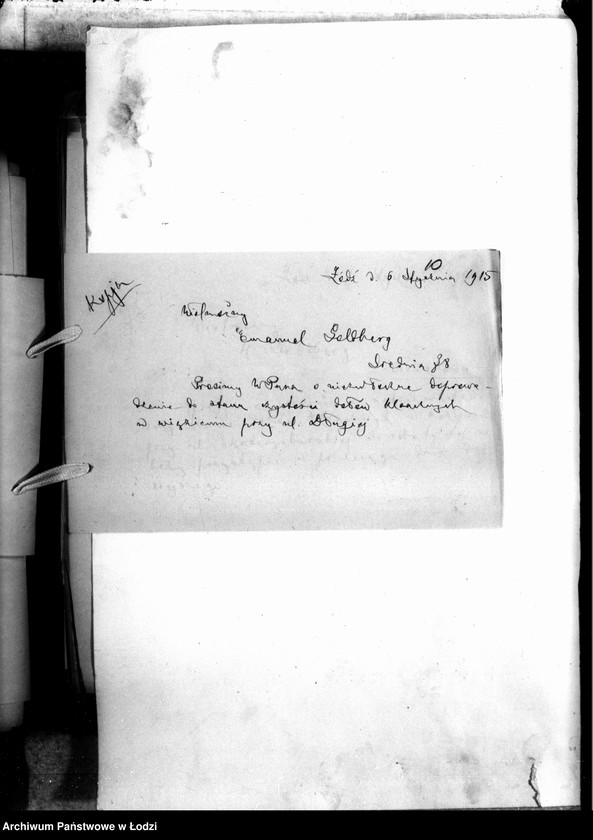 Obraz 13 z jednostki "Korespondencja z "Różnymi""