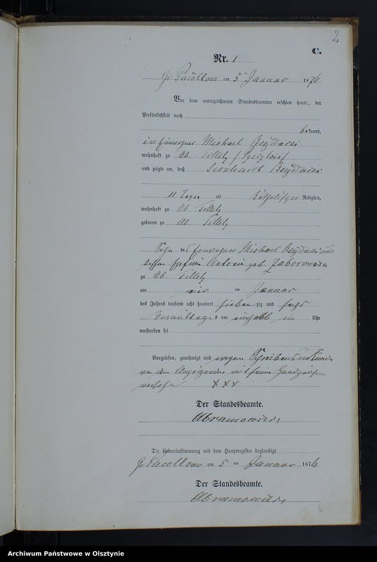 image.from.unit.number "Sterbe-Neben-Register Nr 1 - 50"