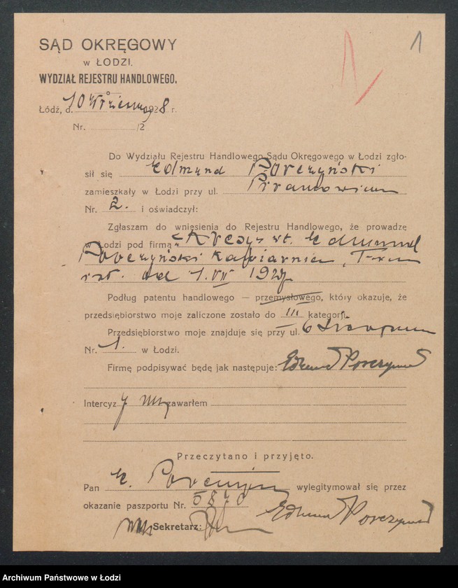 Obraz 3 z jednostki ""Kresy" wł. Edmund Porczyński- kawiarnia"