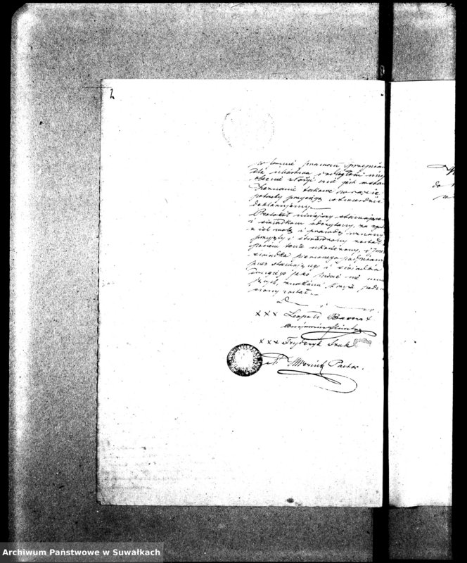 image.from.unit.number "Dowody do Aktów Małżeństw Parafii Ewang.-Augsburskiej Wiżajny za rok 1864"