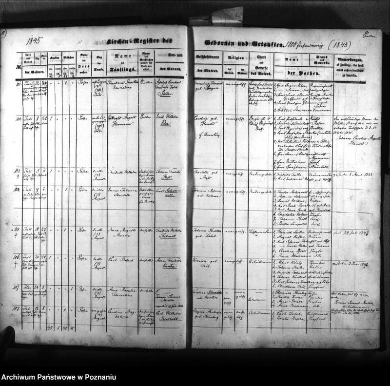 Obraz 15 z jednostki "Kirchenbuch Geborenen"