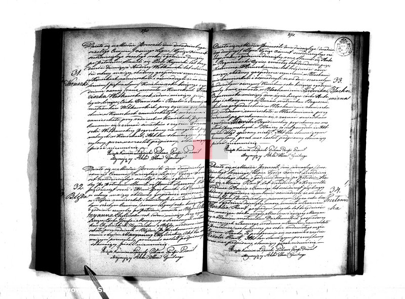 image.from.unit.number "Duplikat Urodzonych, Zaślubionych i Zmarłych Parafii Przerośl za rok 1866"