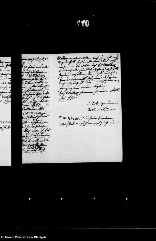 image.from.unit.number "/Caroline Neumann an Frau Patty v. Auerswald- Faulen, gb. Gfin zu Dohna- Lauck über Tod u. Begräbnis der Gfin Caroline zu Dohna- Carwinden/"