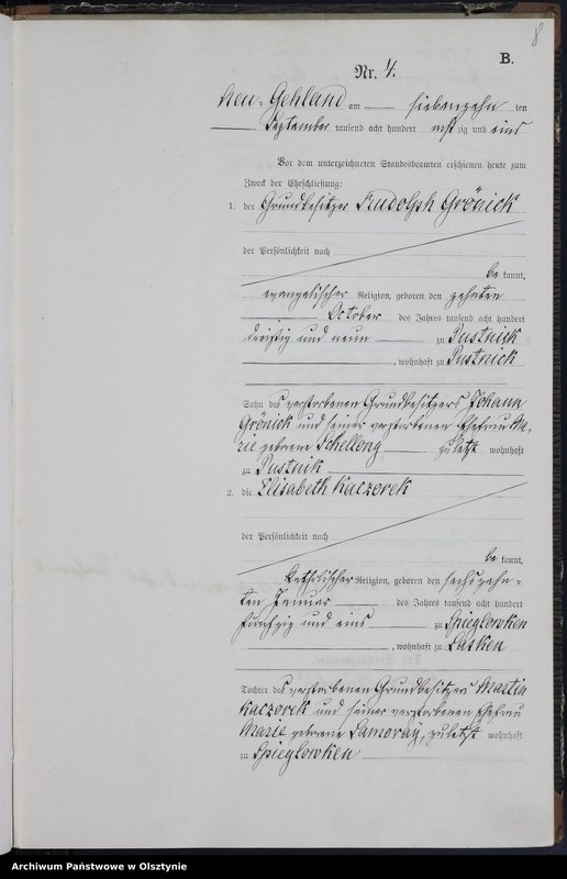 image.from.unit.number "Heiraths-Haupt-Register nr 1 - 9"
