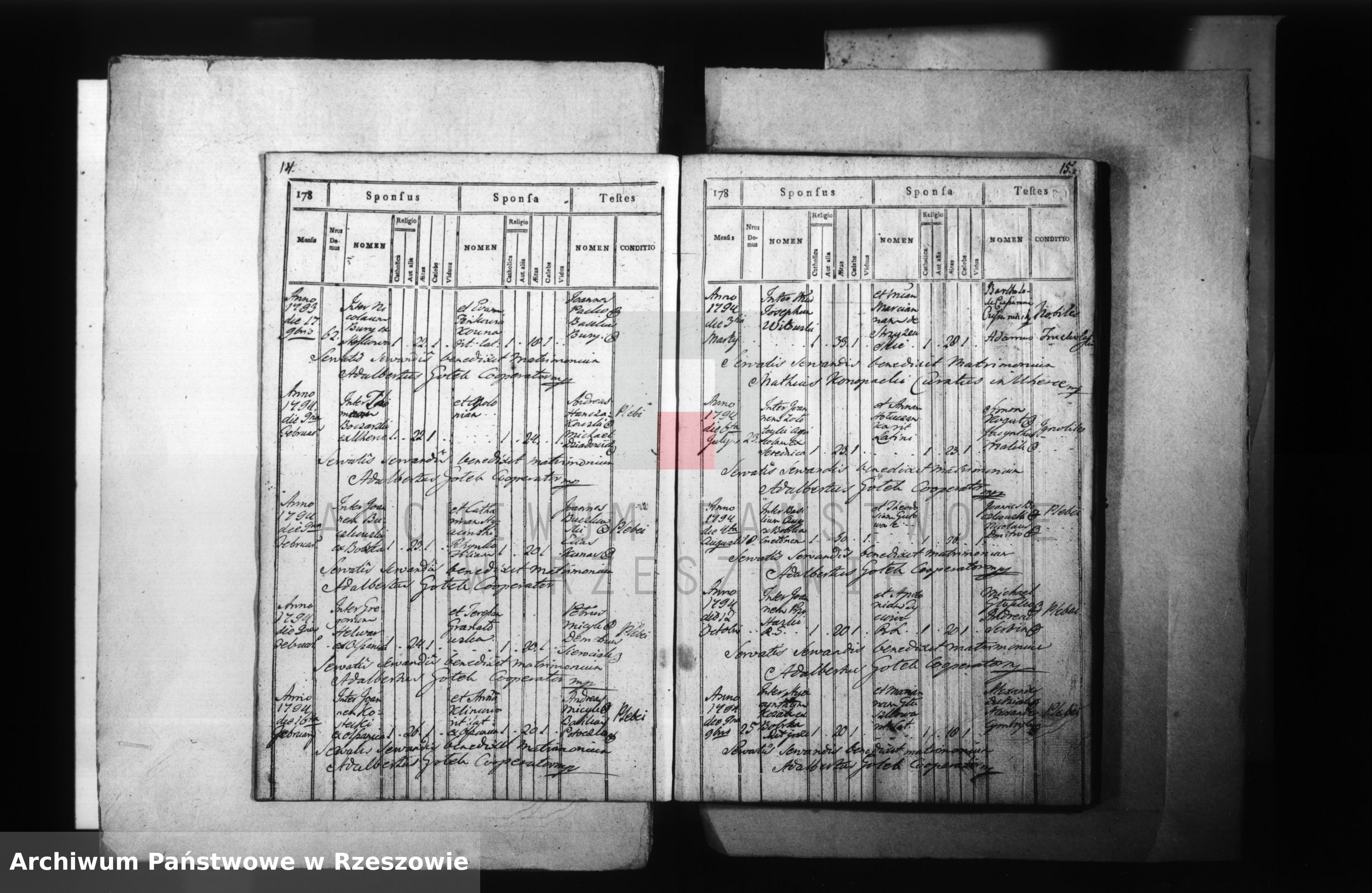 Skan z jednostki: Księga małżeństw