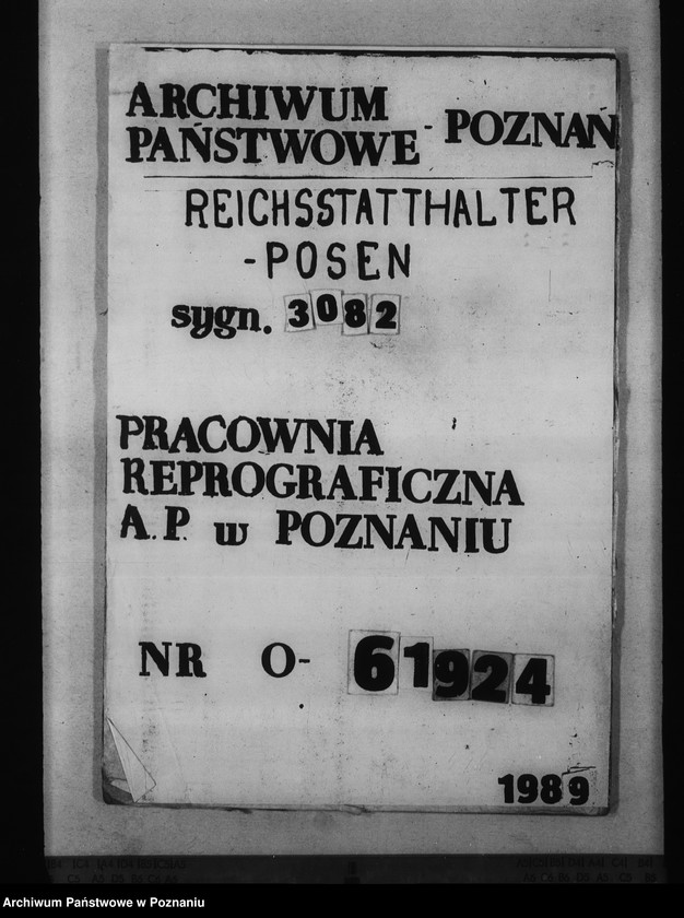 Obraz 1 z jednostki "Kostenvoranschlag. Neugestaltung des Schlosses zu Posen"