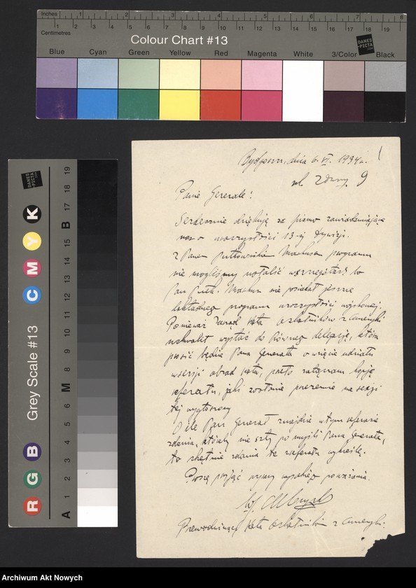 image.from.unit "Albrycht W., przewodniczący Koła Stowarzyszenia Weteranów b. Armii Polskiej we Francji w Bydgoszczy."