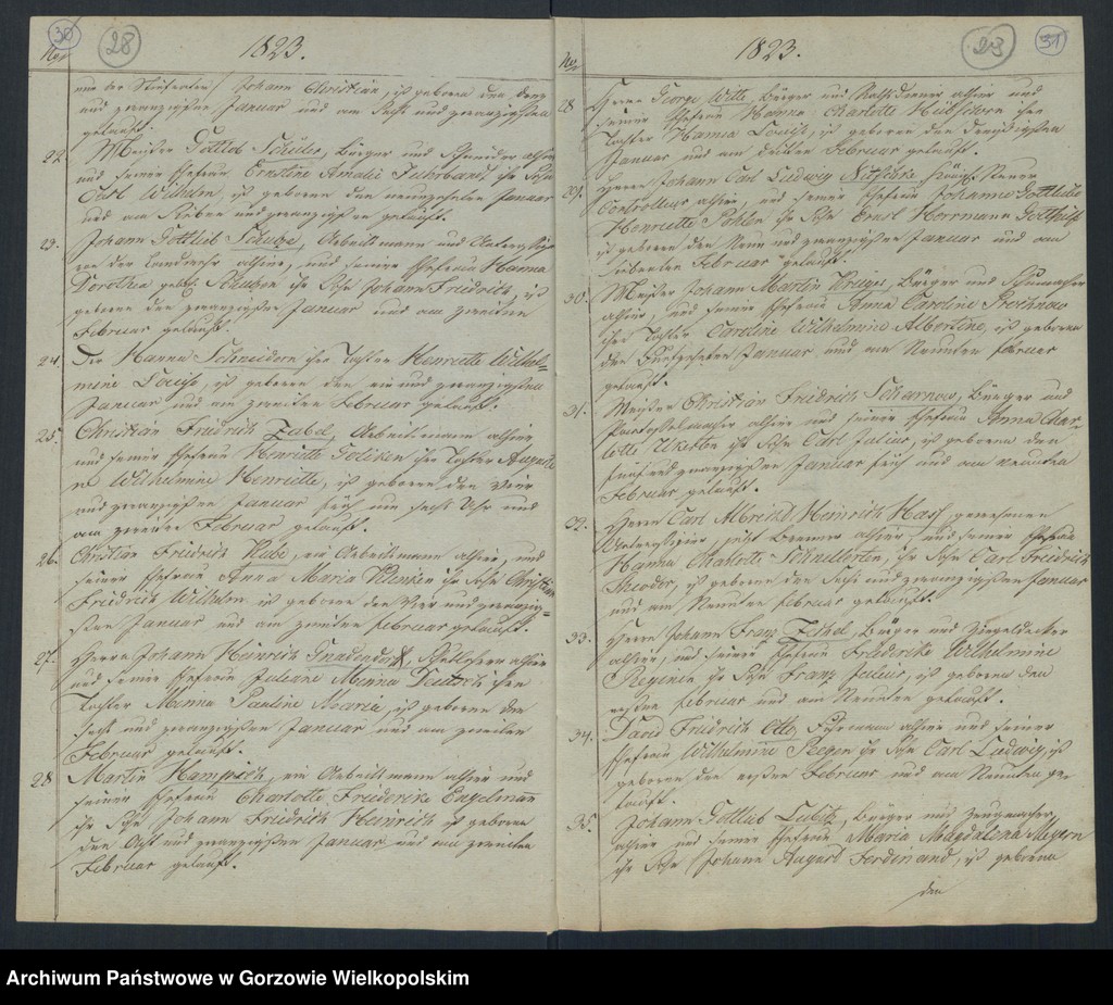 image.from.unit.number "Duplikate der Kirchenbücher der Hauptkirche zu Landsberg an der Warthe"