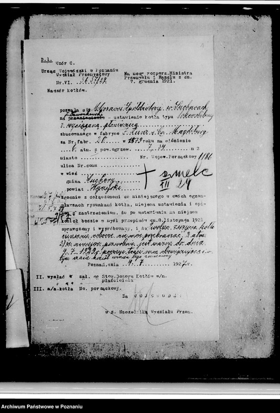 Obraz 5 z jednostki "Mleczarnia Spółdzielcza w Sucharach powiat wyrzyski"