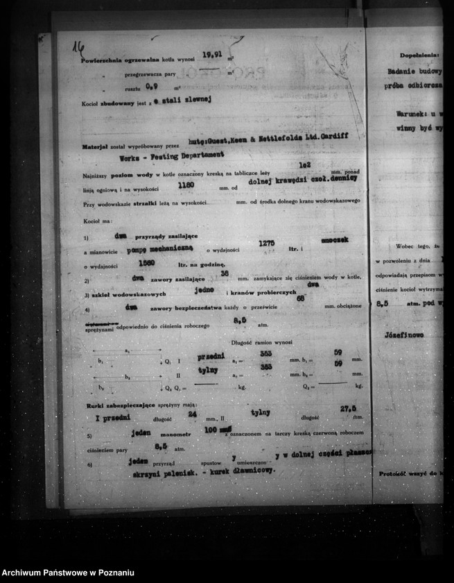 Obraz 20 z jednostki "Majętność Józefinowo pow. obornicki nr woj. kotła 6269"