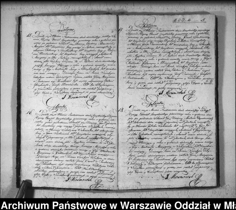 image.from.unit.number "Akta urodzeń, małżeństw i zgonów"