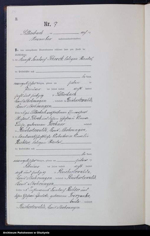 image.from.unit.number "Heiraths-Neben-Register Nr 1 - 10"