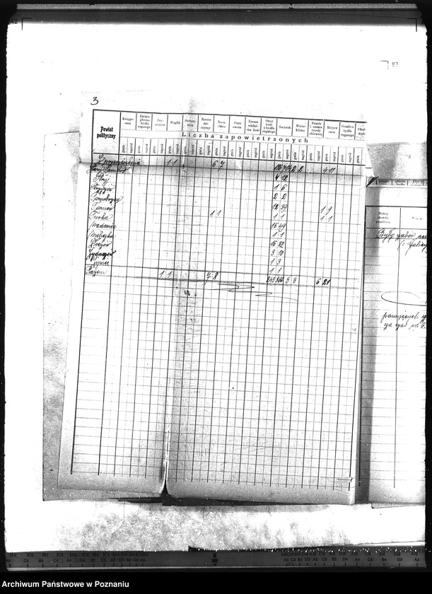 Obraz 8 z jednostki "Wykaz zaraźliwych chorób zwierzęcych Galicja"
