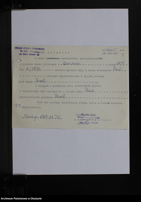 image.from.unit.number "Akta zbiorowe małżeństw 1934-1935"