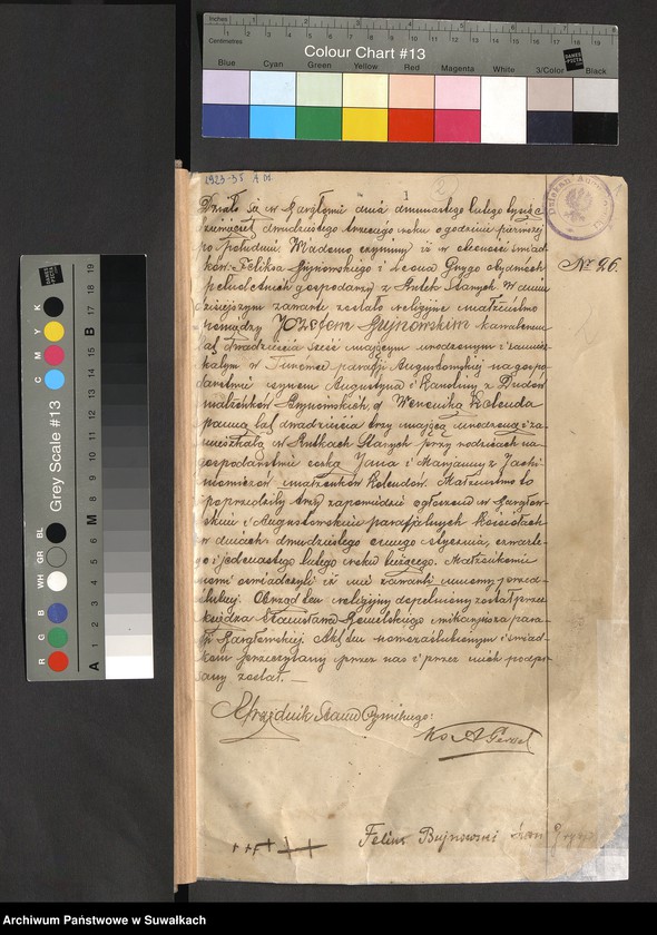 image.from.unit.number "[Księga akt małżeństw parafii rzymskokatolickiej w Bargłowie Kościelnym z lat 1923-1935]"