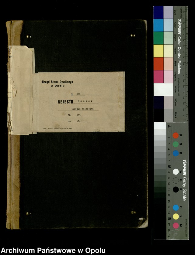 image.from.unit.number "Urząd Stanu Cywilnego w Opolu 1897 Rejestr zgonów Księga Miejscowa Nr 335 do 634"