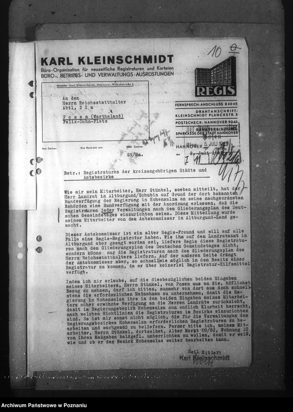 Obraz 14 z jednostki "Formowanie akt w urzędach powiatowych i gminnych"