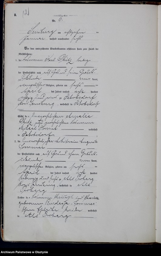 image.from.unit.number "Heiraths-Haupt-Register Nr 1 - 74"