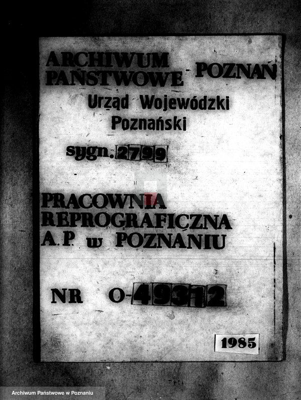 Obraz 1 z jednostki "/Szacunek działek z majątku Wójtostwo powiatu szubińskiego/"