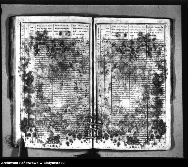 Obraz 19 z jednostki "Extrakty z metryk ślubów kościołów parafialnych w: Siemiatyczach, Ostrożanach, Dołubowie, Sadach, Niemirowie, Mielniku, Dziadkowicach"