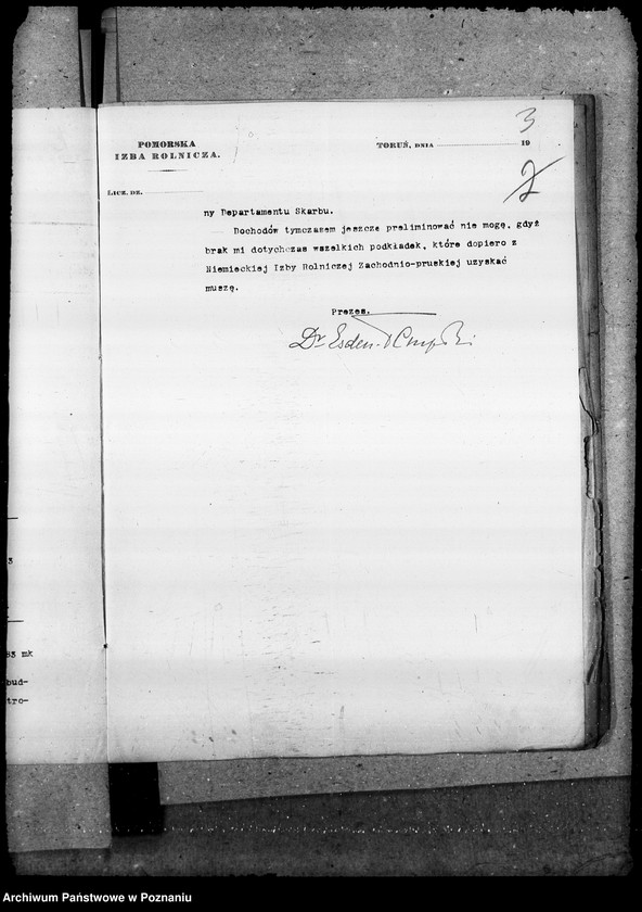 Obraz 7 z jednostki "Budżet Pomorskiej Izby Rolniczej na rok 1921"