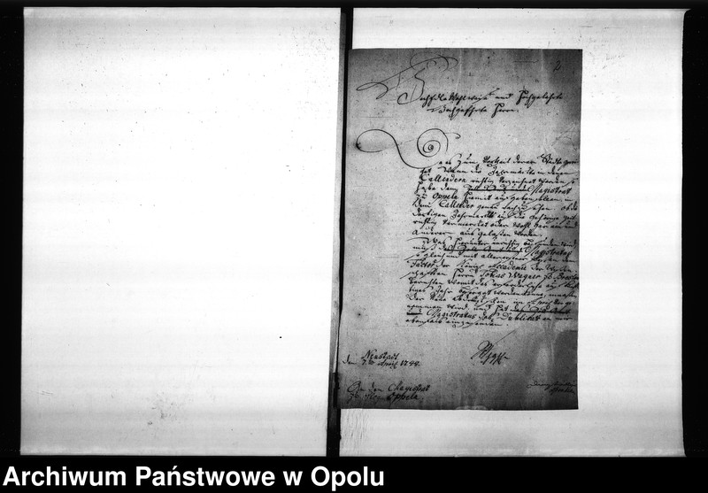 Obraz 6 z jednostki "Acta des Magistrats zu Oppeln von den hiesigen Cram-Woll-Vieh und Wochenmärckten"